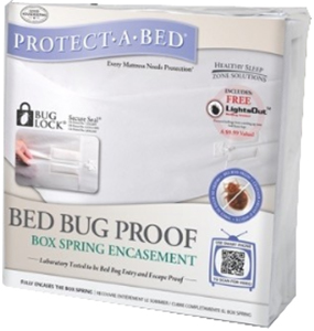 Protect A Bed Bed Bug Proof Box Spring Cover Full XL 