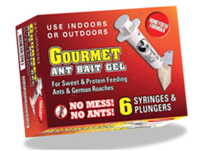 Gourmet Ant Bait Gel (6 syr x 1.5 oz)